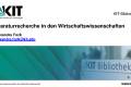 Öffnen Literaturrecherche in den Wirtschaftswissenschaften.pdf